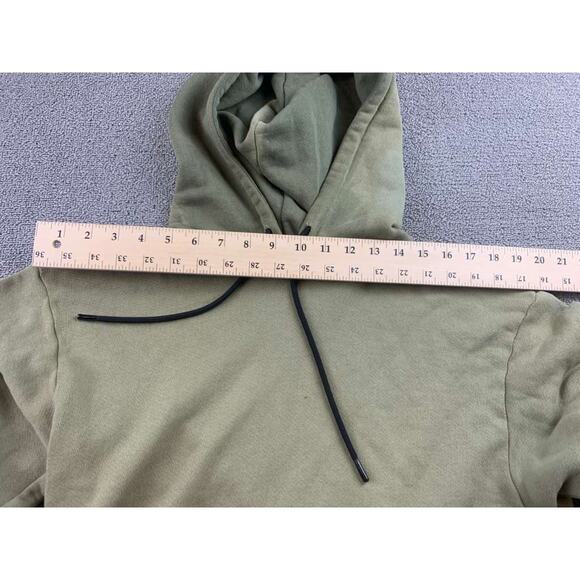 Cotton Citizen Hoodie Men XS Green Pullover Kangaroo Pocket Long Sleeve Ribbed - Picture 4 of 7